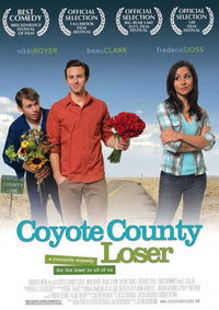 Coyote County Loser Movie Poster 11x17 - vibrant indie film decor