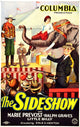 The Sideshow movie poster featuring Marie Prevost sitting on an elephant.