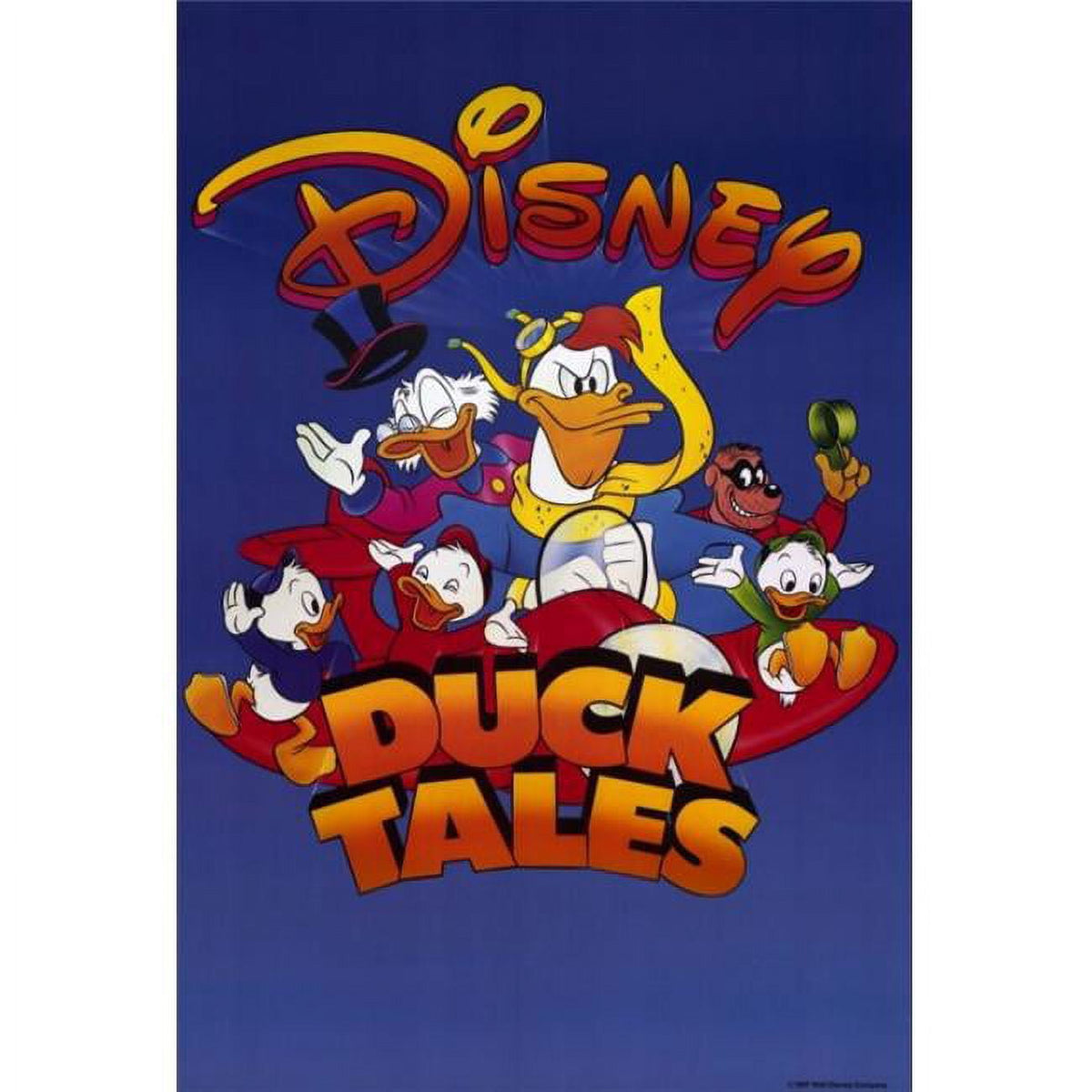 DuckTales the Movie Treasure of the Lost Lamp poster print 27x40.