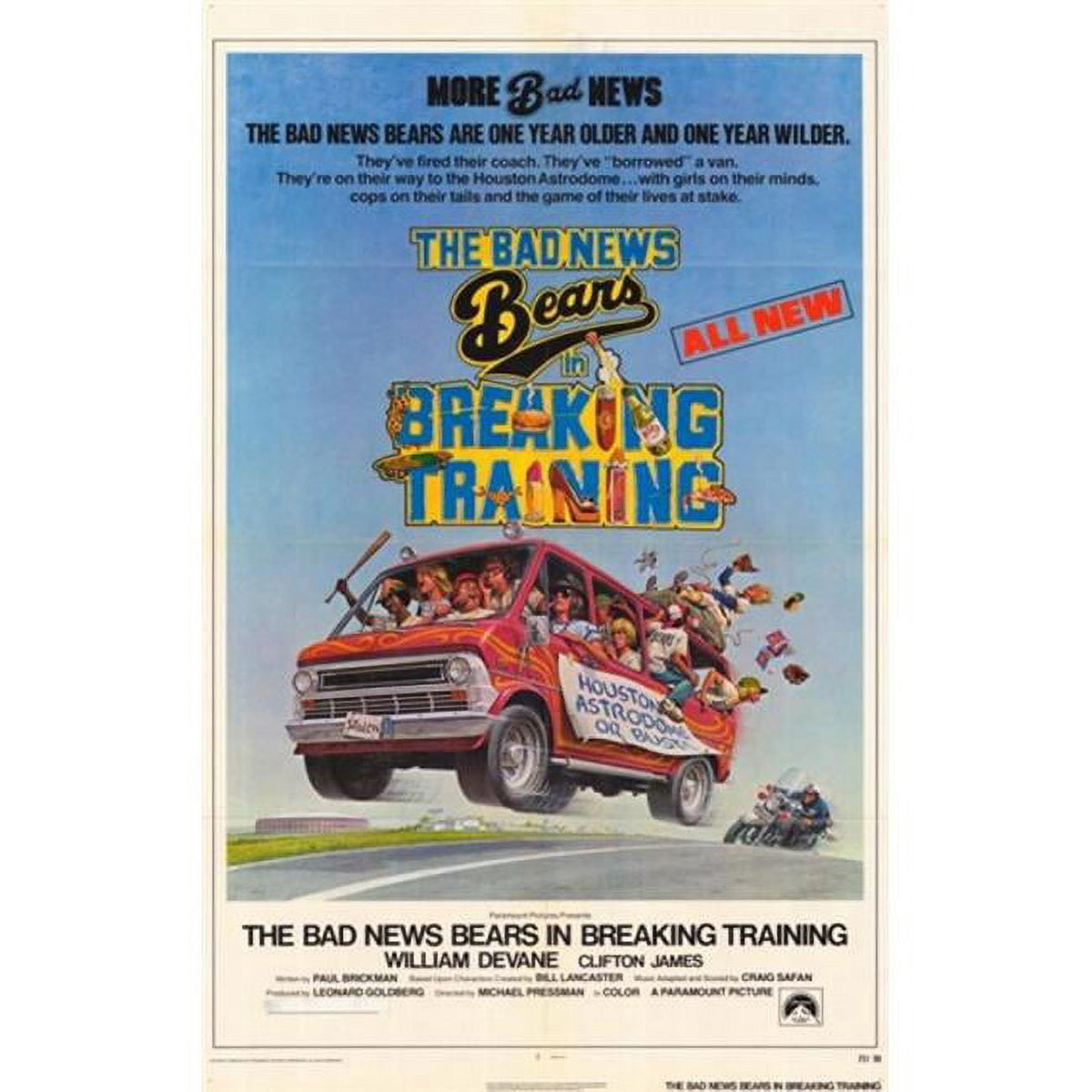 The Bad News Bears in Breaking Training movie poster 11x17