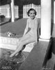 Frances Farmer vintage photo print poolside elegance