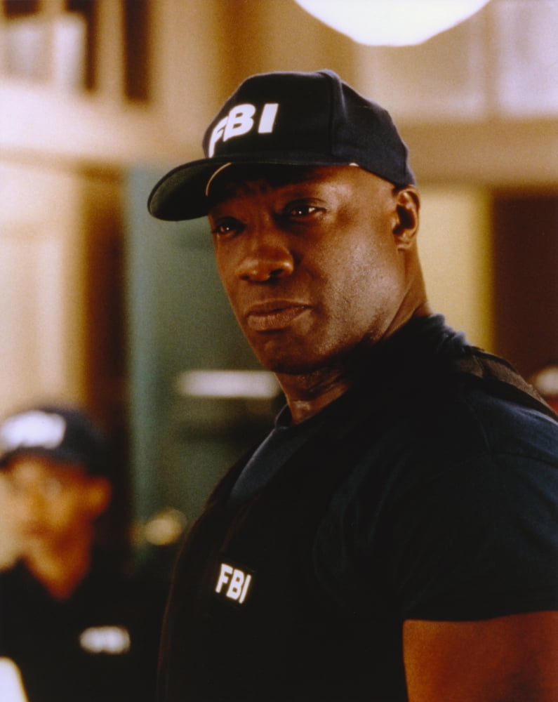 Michael Clarke Duncan FBI uniform portrait photo print