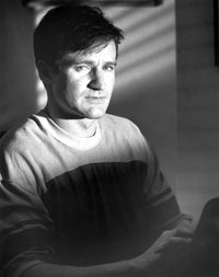 Stunning Robin Williams photo print available in multiple sizes.