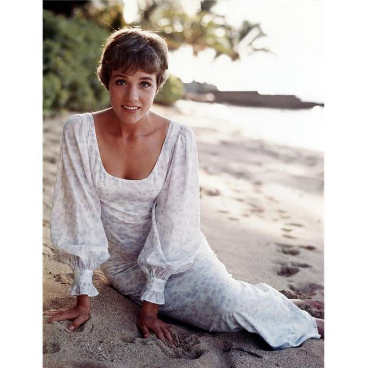 Julie Andrews Hawaii 1966 photo poster print, available in multiple sizes.