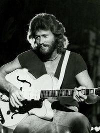 Barry Gibb Playing Guitar Photo Print