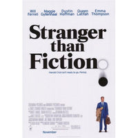 Stranger Than Fiction movie poster print in 27 x 40 size.