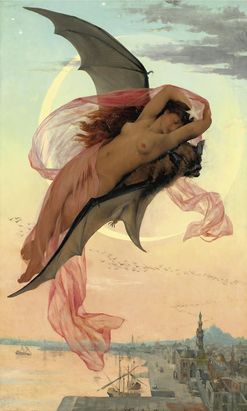 Moonlit Dreams poster print by Gabriel Ferrier in multiple sizes