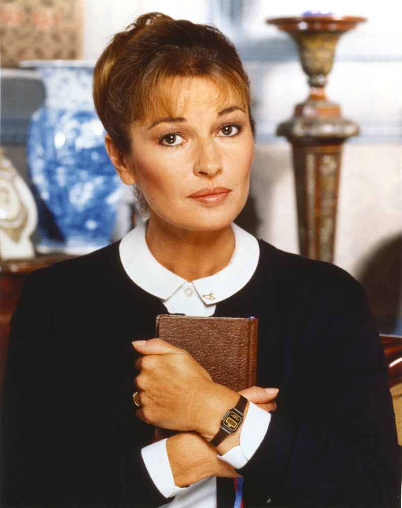 Stephanie Beacham portrait photo print hugging Bible