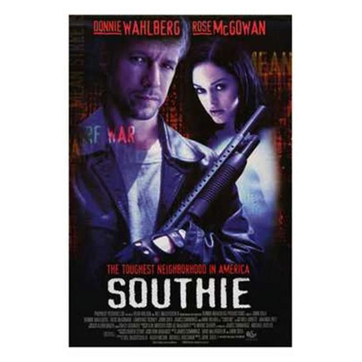 Southie Movie Poster 11x17 print showcasing urban cinematic art.