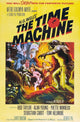 The Time Machine movie poster print featuring Yvette Mimieux and Rod Taylor from 1960.