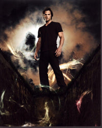 Jared Padalecki Above Grave Supernatural Photo Print