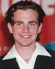 Rider Strong smiling close-up portrait photo print