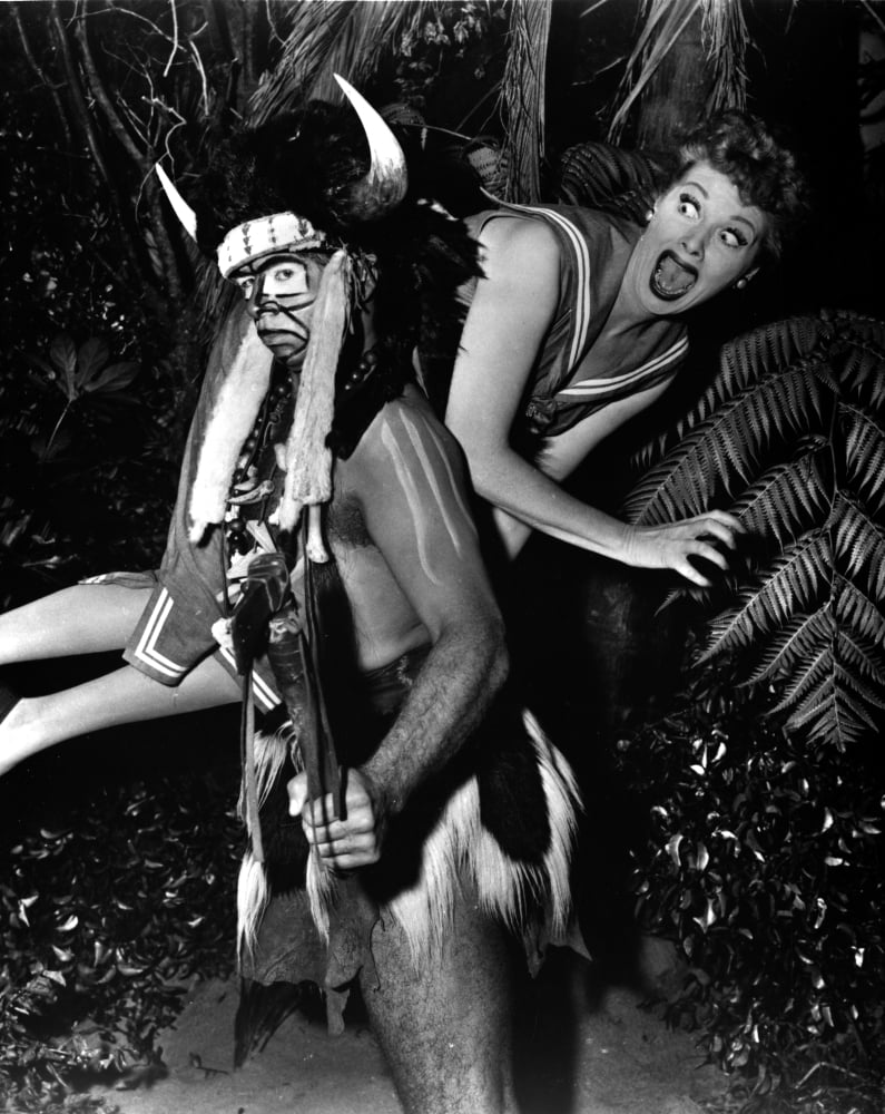 Lucille Ball vintage photo print capturing an iconic moment.