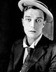 Buster Keaton 1920s photo poster print, showcasing iconic silent film star.