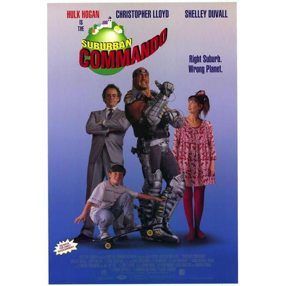 Suburban Commando Movie Poster Print 27x40 featuring classic film art.