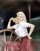 Vintage photo print of Jayne Mansfield circa 1957 in 8x10 and 24x30 sizes.