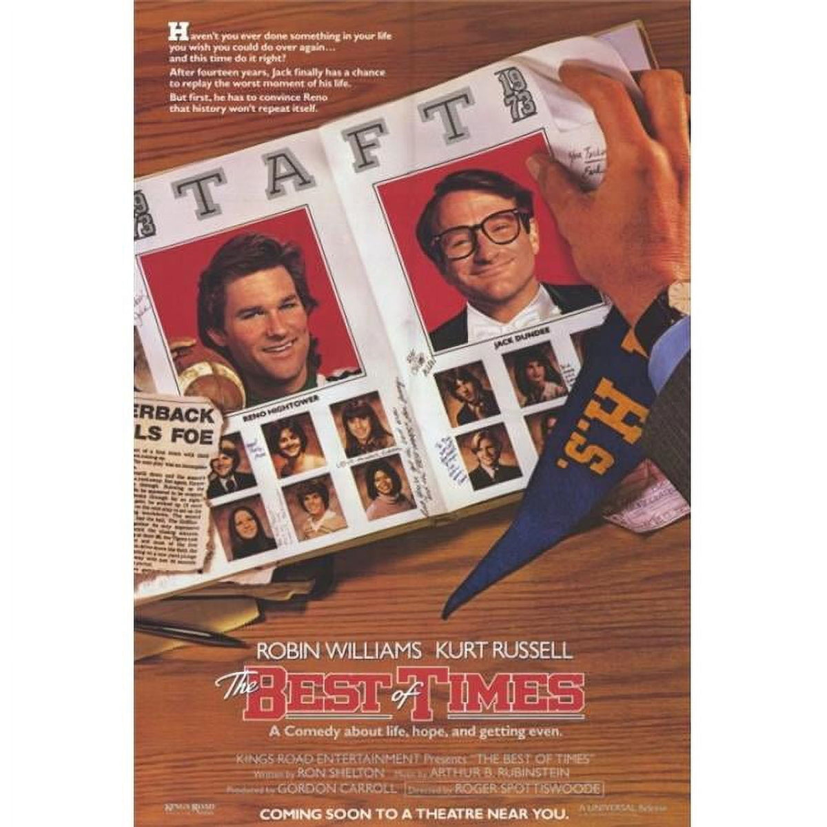 The Best of Times Movie Poster Print 27x40 on display