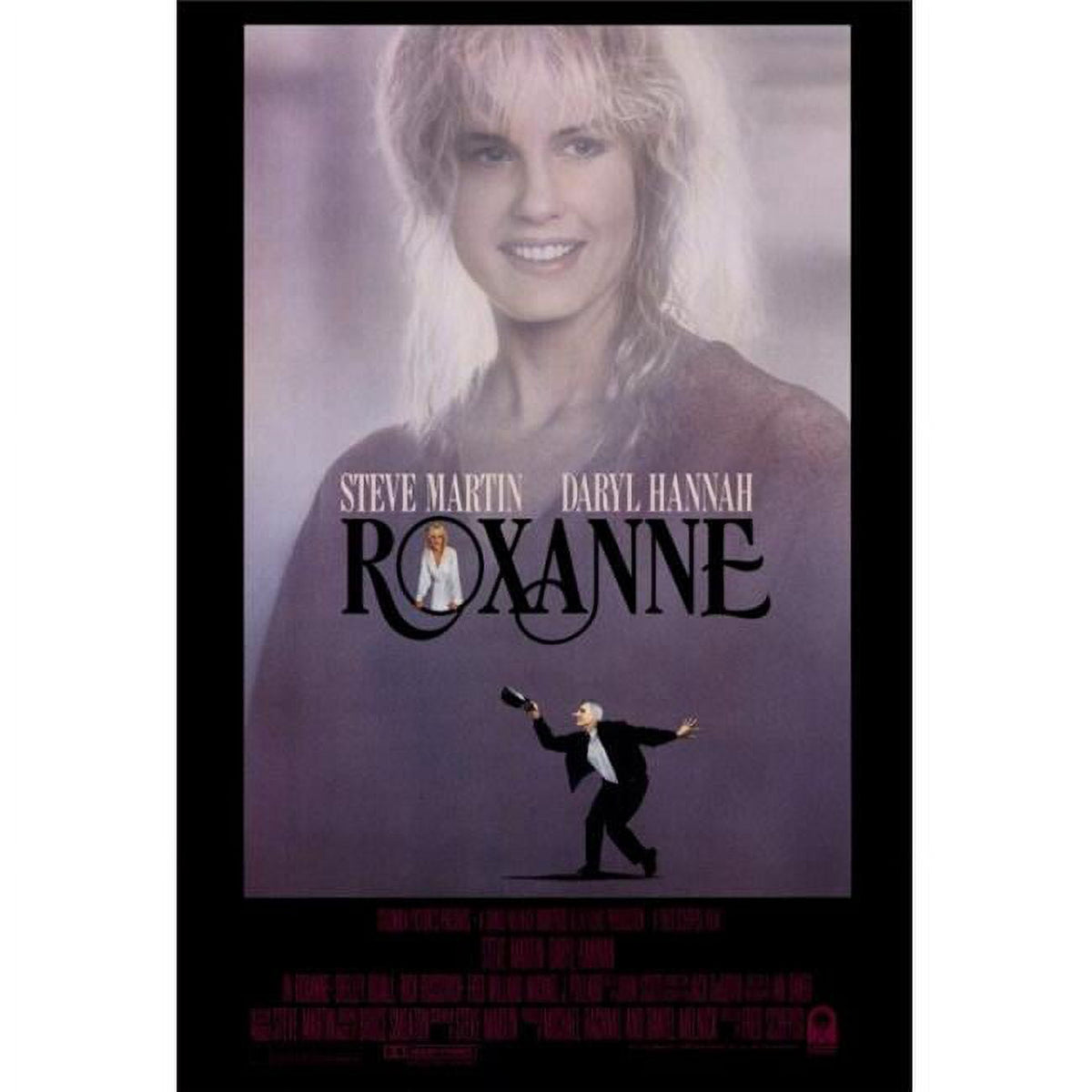Roxanne Movie Poster Print showcasing classic film art in vibrant colors.