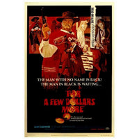 'For a Few Dollars More' Movie Poster Print 27x40