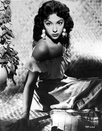 Rita Moreno portrait photo print showcasing elegance and beauty.