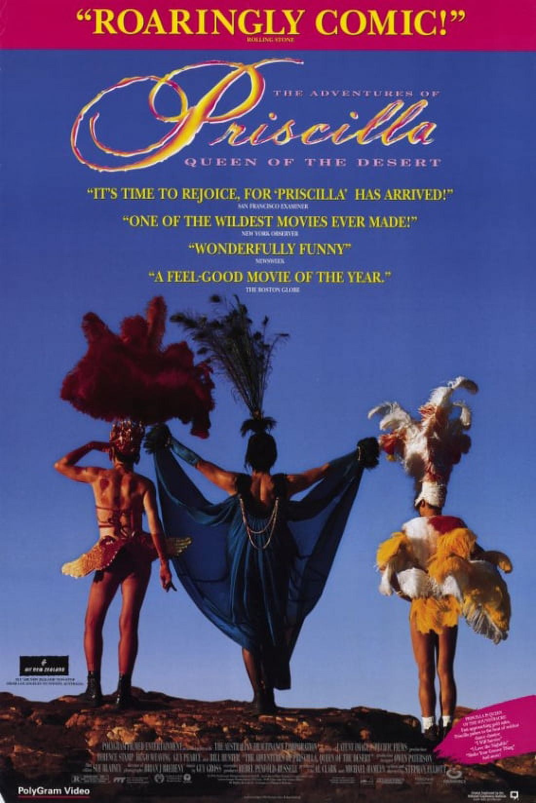 The Adventures of Priscilla Queen of the Desert Movie Poster 11x17