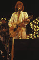 Barry Gibb photo print on stage, vibrant performance capture