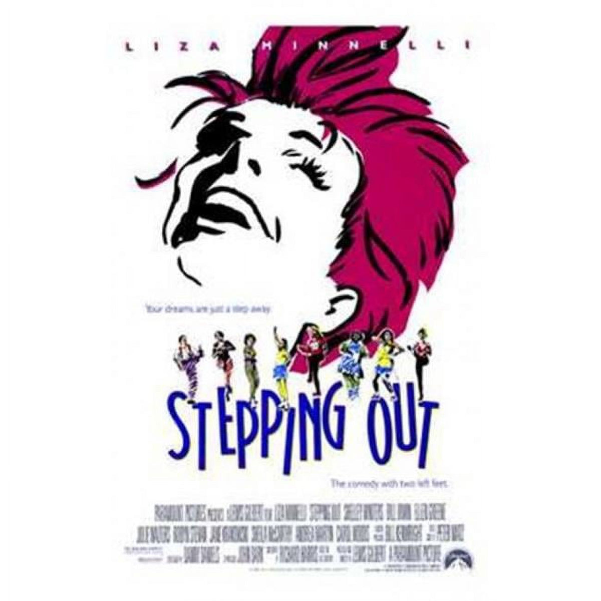 Stepping Out Movie Poster 11x17 size available for home decor.