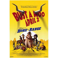 Home on the Range Movie Poster Print 27x40