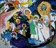 All Saints Day I art print by Wassily Kandinsky, vibrant abstract artwork.