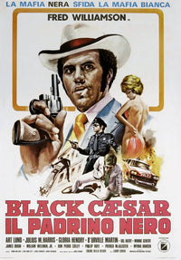 Black Caesar Movie Masterprint Poster featuring Fred Williamson (1973)