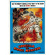 Godzilla vs. Bionic Monster movie poster print in vibrant colors.