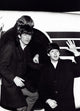 George Harrison and Paul McCartney airport photo print