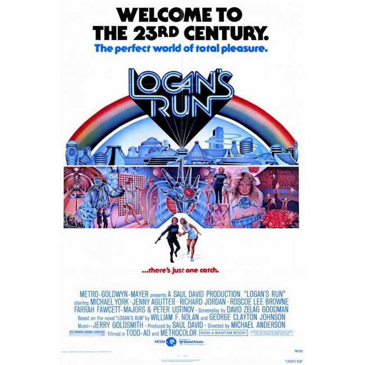Logan's Run Movie Poster Print 27 x 40 inches