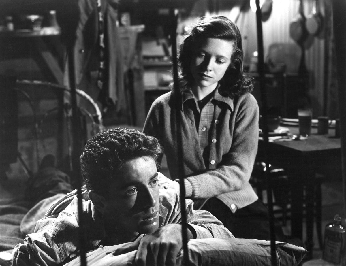 They Live By Night photo print featuring Farley Granger and Cathy O'Donnell