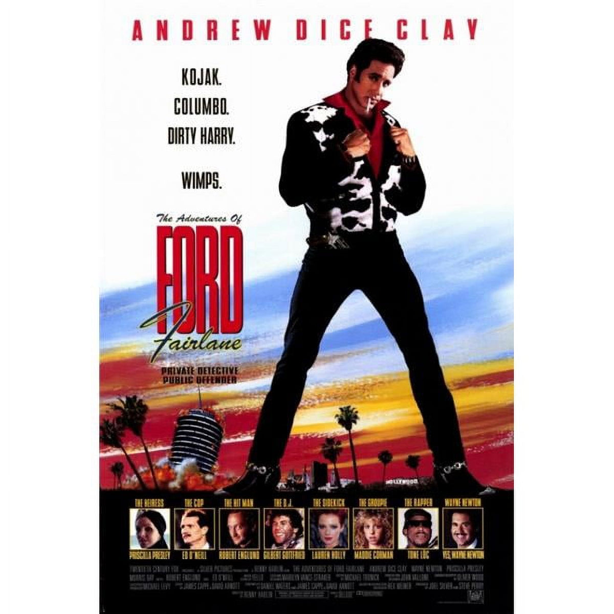 The Adventures of Ford Fairlane movie poster print, 27x40 size.