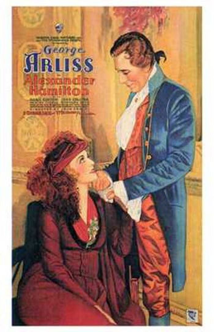 Alexander Hamilton Movie Poster 11x17 print featuring American history theme.