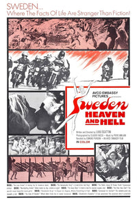 Sweden Heaven and Hell 1968 Movie Poster Print - Svezia Inferno E Paradiso