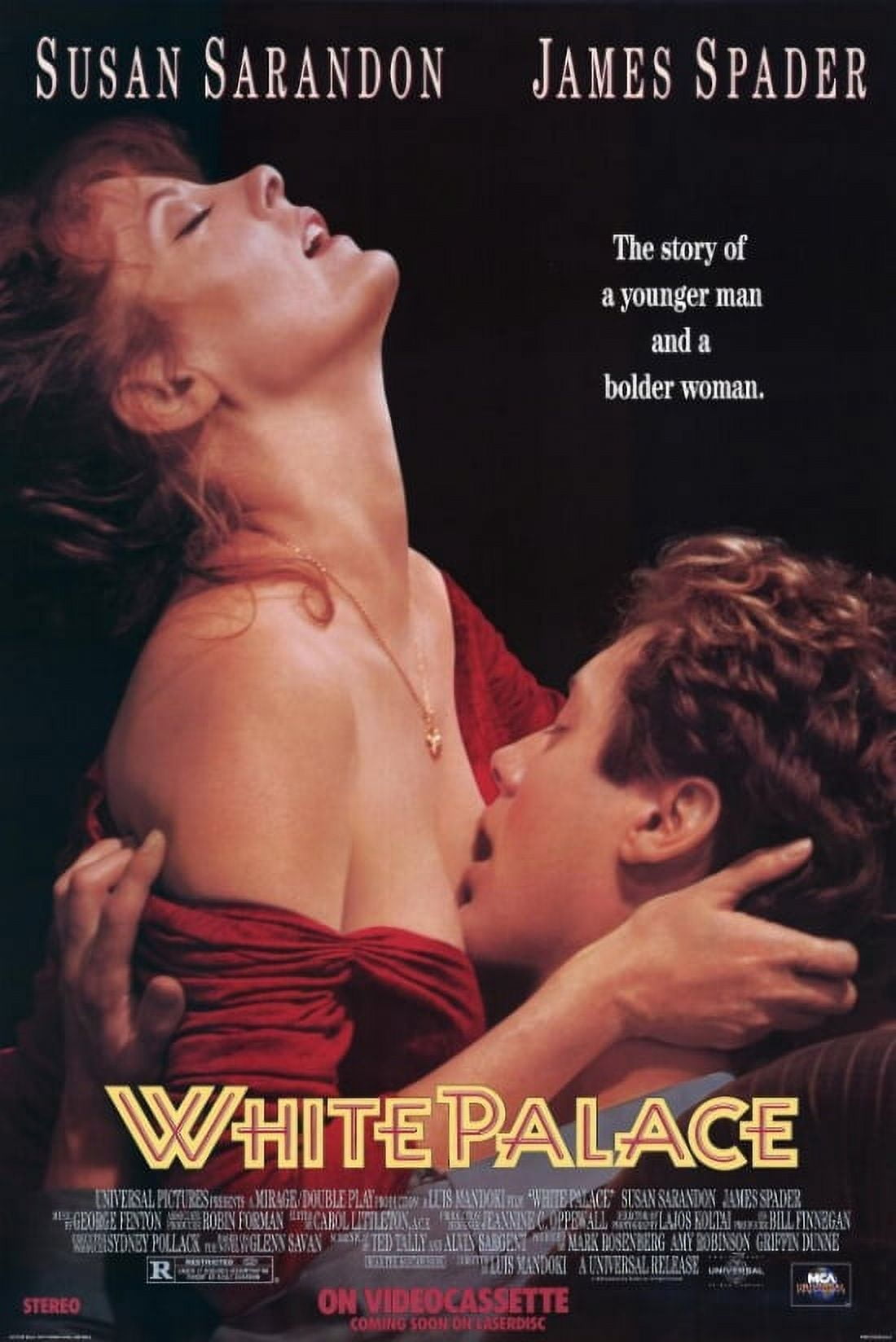 White Palace Movie Poster 11x17 print showcasing iconic film imagery.