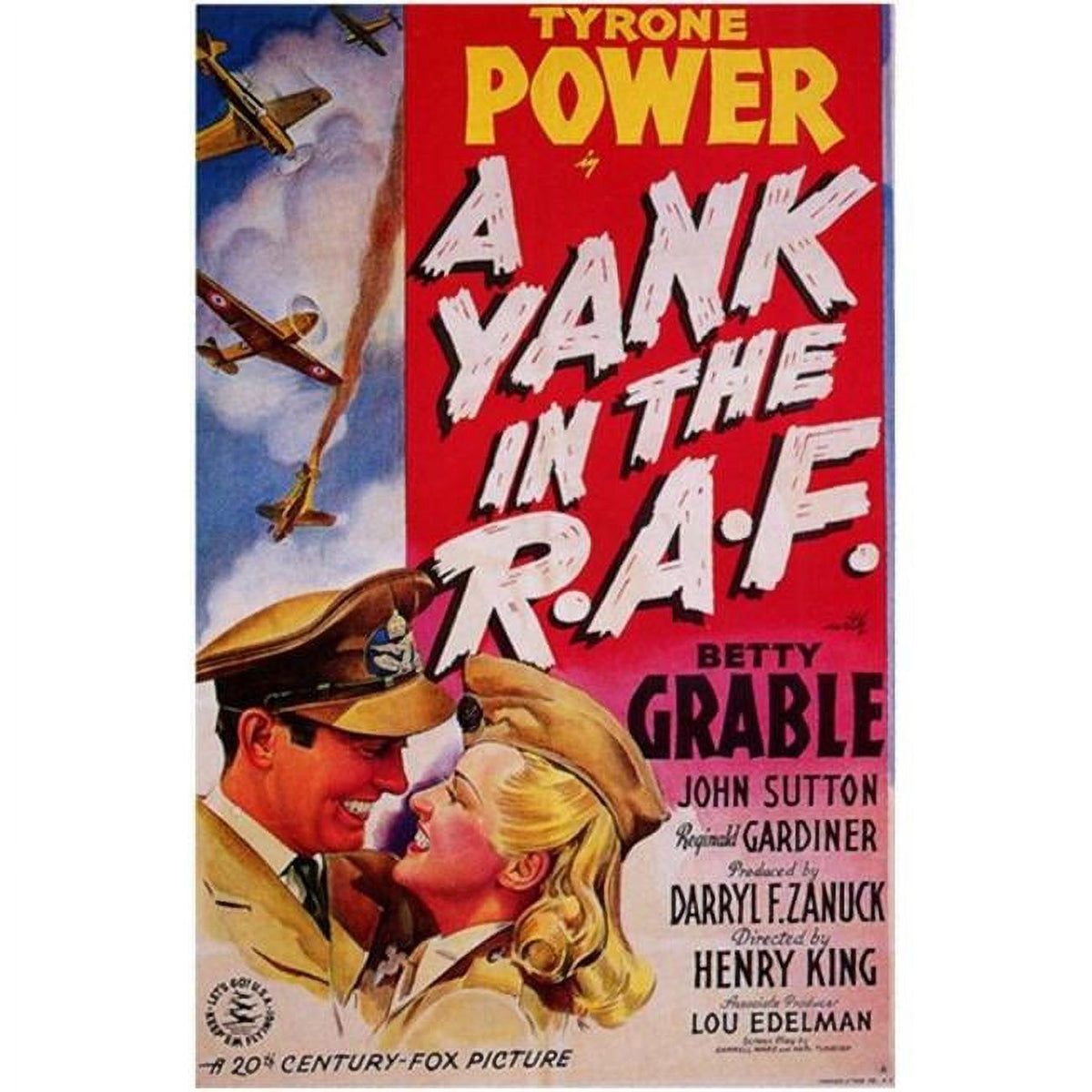Yank in the Raf movie poster print in 11x17 size.