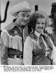 Roy Rogers and Dale Evans Vintage Photo Print