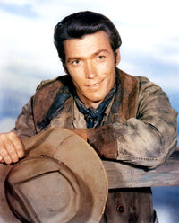 Vintage Clint Eastwood 1950s photo poster print.