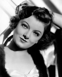 The Thin Man photo print featuring Myrna Loy from the 1934 film.