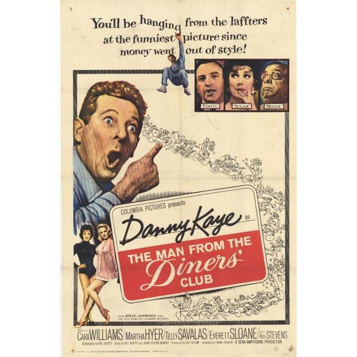 The Man From the Diners Club movie poster print 27x40