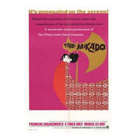 The Mikado Movie Poster 11x17 print showcasing vibrant colors and intricate designs.