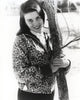 Ann-Margaret hugging a tree photo print showcasing her love for nature.