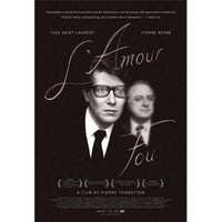 Yves Saint Laurent - Pierre Bergé: L'Amour Fou Movie Poster 11x17