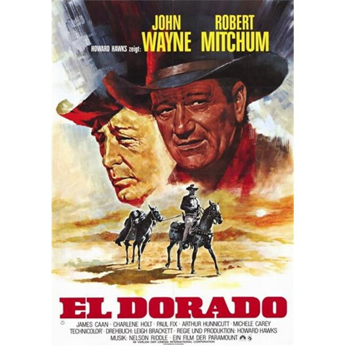 El Dorado Movie Poster 11x17 print showcasing classic cinema art.