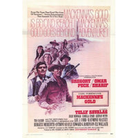 MacKenna's Gold Movie Poster Print 27x40 showcasing classic film scenes.