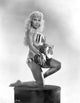 Lilly Christine holding bongo drums photo print
