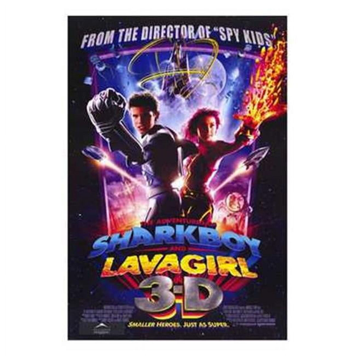 Adventures of Shark Boy and Lava Girl Movie Poster 11x17